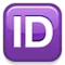 ID-knapp emoji på iPhone (iOS 5.0)