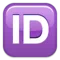 ID-knapp emoji på iPhone (iOS 9.1)