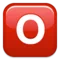 ️ O Button (Blood Type) emoji on Apple iOS 9.0