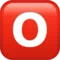 ️ O Button (Blood Type) emoji on Apple iOS 10.2