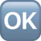 OK Button emoji on iPhone (iOS 13.3)