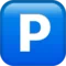 P-knapp emoji på iPhone (iOS 11.2)