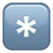 *️⃣ Asterisk på tangentbordet emoji på iPhone (iOS 9.1)