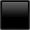 Black Large Square emoji on iPhone (iOS 13.3)
