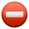 No Entry emoji on Apple iOS 6.0