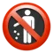 No Littering emoji on Apple iOS 18.4
