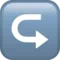️ Left Arrow Curving Right emoji on Apple iOS 14.2