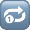 Gentag enkeltknap emoji på iPhone