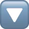 Downwards Button emoji on iPhone (iOS 12.1)