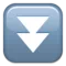 Fast Down Button emoji on iPhone (iOS 5.1)