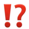 Exclamation Question Mark emoji on iPhone (iOS 5.1)