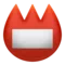 Name Badge emoji on Apple iOS 10.0