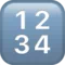 Inmatningsnummer emoji på iPhone (iOS 11.2)