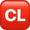 כפתור CL אימוג׳י ב-iPhone (iOS 14.5)