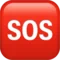 SOS-knapp emoji på Apple iOS 17.4