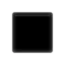 Black Medium-Small Square emoji on Apple iOS 14.5