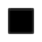 Black Medium-Small Square emoji on Apple iOS 17.4
