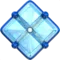 Diamond with a Dot emoji on Apple iOS 11.2