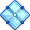 Diamond with a Dot emoji on iPhone (iOS 13.1)
