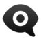 ️️ Eye in Speech Bubble emoji on Apple iOS 10.0