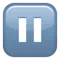 Κουμπί Παύσης emoji στο iPhone (iOS 10.0)