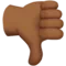 Negatief: Middeldonkere huidskleur emoji op Apple iOS 12.1