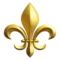 ️ Fleur-de-lis emoji on Apple iOS 17.4