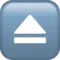 ️ Eject Button emoji on Apple iOS 18.4