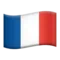 🇫🇷 Flag: Frankrig emoji på iPhone