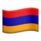 🇦🇲 국기: 아르메니아 iPhone의 이모지 (iOS 17.4)