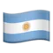 🇦🇷 Quốc kỳ: Argentina emoji trên iPhone (iOS 15.4)