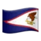 🇦🇸Flag: Amerikansk Samoa emoji på iPhone