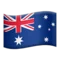 🇦🇺 झंडा: ऑस्ट्रेलिया iPhone पर इमोजी (iOS 9.3)