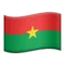 🇧🇫Flag: Burkina Faso emoji på iPhone