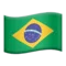 🇧🇷 국기: 브라질 iPhone의 이모지 (iOS 17.4)