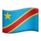 🇨🇩 Σημαία: Κονγκό - Κινσάσα emoji στο iPhone (iOS 11.1)