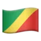 🇨🇬 Flagga: Kongo-Brazzaville emoji på iPhone (iOS 11.2)