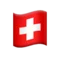 🇨🇭 Bayrak: İsviçre iPhone üzerinde emoji (iOS 17.4)