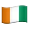 🇨🇮 Flag: Côte d'Ivoire emoji på iPhone