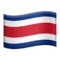 🇨🇷 Flag: Costa Rica emoji på iPhone