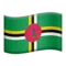 🇩🇲 Flag: Dominica emoji på iPhone