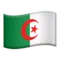 🇩🇿 국기: 알제리 iPhone의 이모지 (iOS 17.4)