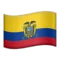 🇪🇨 国旗：厄瓜多尔 iPhone 上的表情符号 (iOS 12.2)
