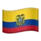 🇪🇨Flag: Ecuador emoji på iPhone
