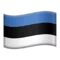 🇪🇪 国旗：爱沙尼亚 iPhone 上的表情符号 (iOS 10.3)