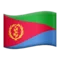 🇪🇷 Flag: Eritrea emoji on iPhone (iOS 16.4)