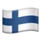🇫🇮 דגל: פינלנד אימוג׳י ב-iPhone (iOS 14.5)