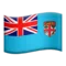 🇫🇯 Flag: Fiji emoji på iPhone