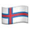 🇫🇴 国旗：法罗群岛 iPhone 上的表情符号 (iOS 12.2)