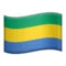 🇬🇦 国旗：加蓬 iPhone 上的表情符号 (iOS 11.3)